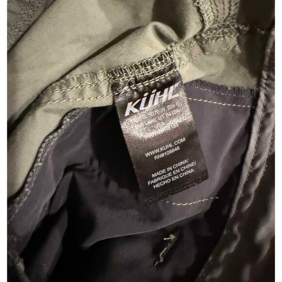 KUHL Shorts Womens 14 9" Brown Zip Cargo Pockets Hiking Camp Trail - Picture 4 of 7